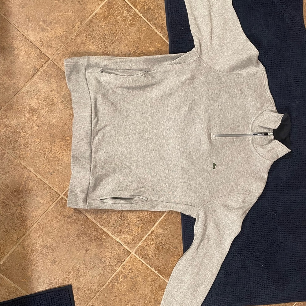 Lacoste XL 1/4 zip pullover